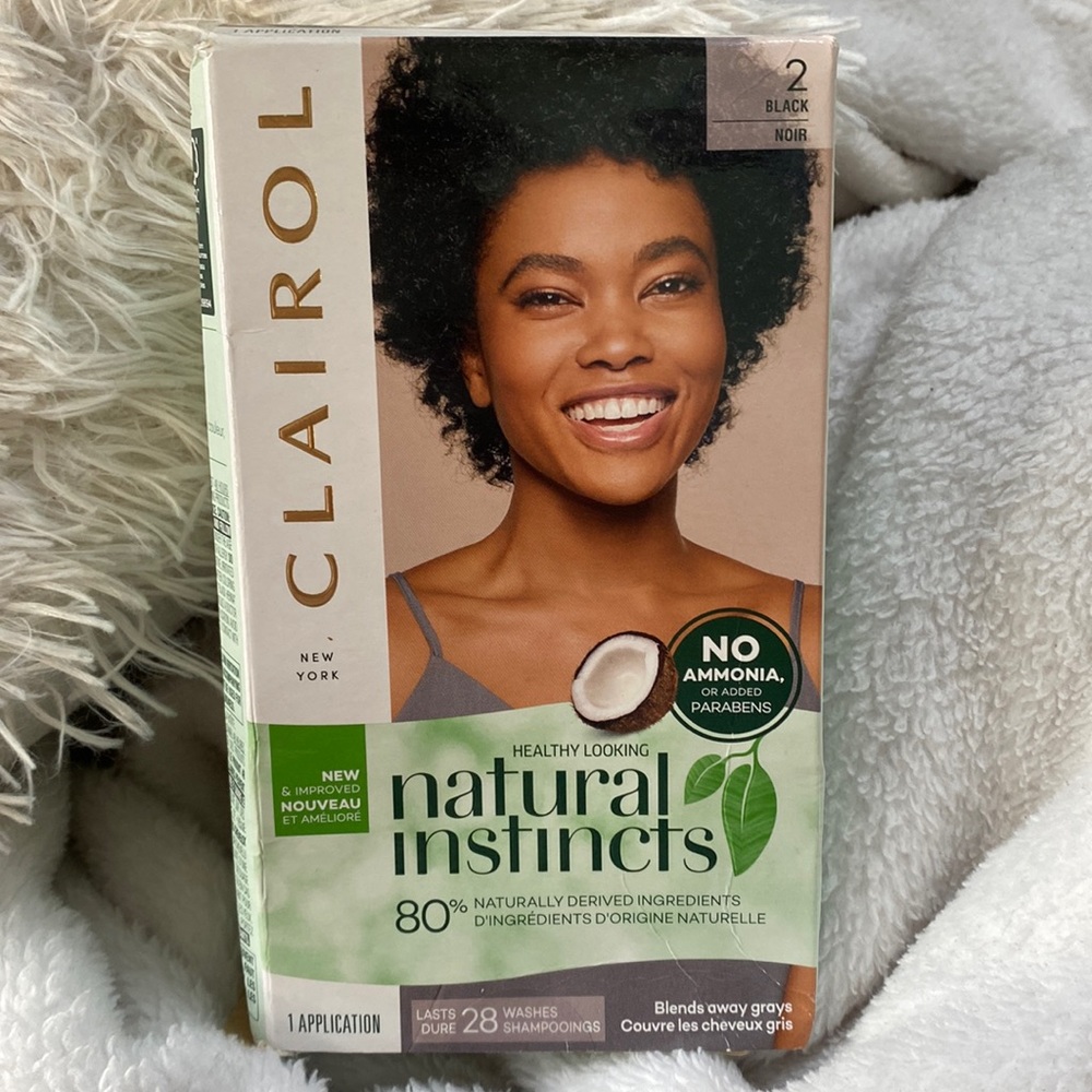 black hair dye